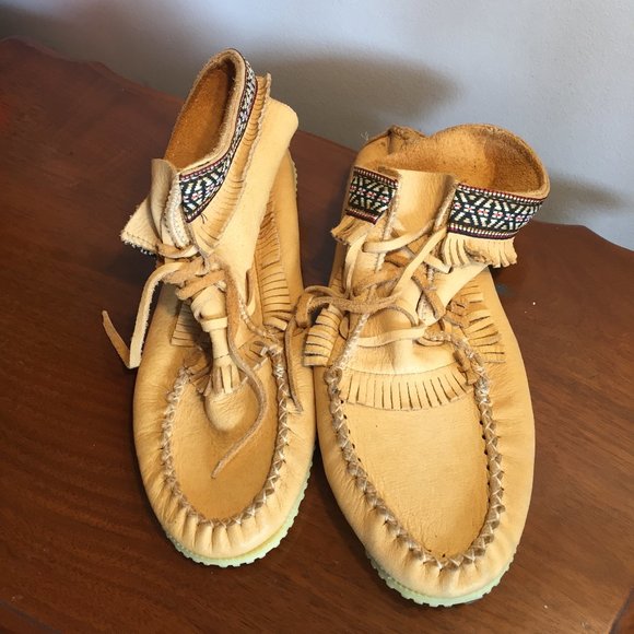 LAURENTIAN CHIEF LEATHER BOOTS SIZE 10 - Picture 2 of 8